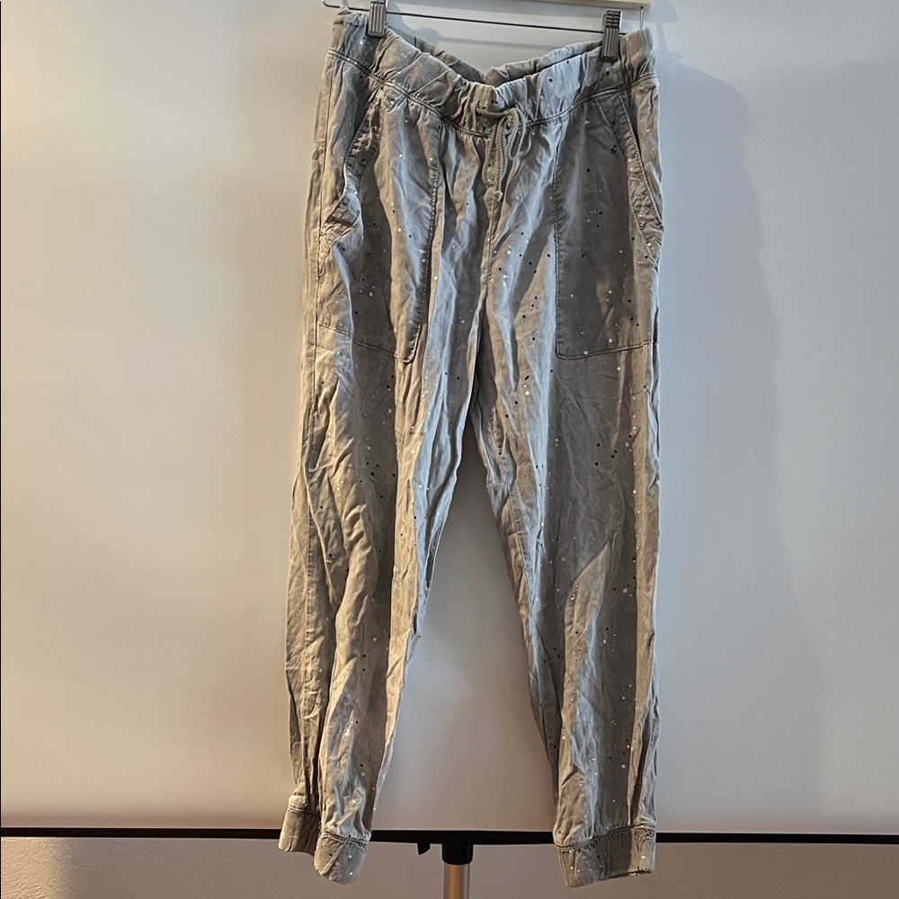 Anthropologie Light Gray Joggers